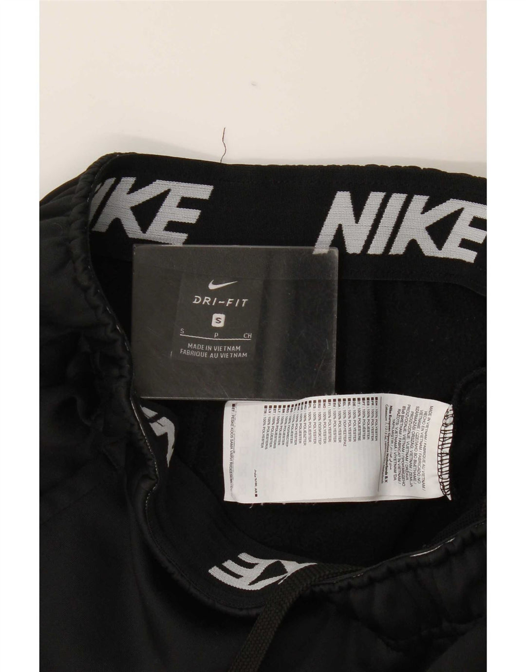 Nike Ženske Dri Fit Trenirke Hlače Joggers Mali crni poliester