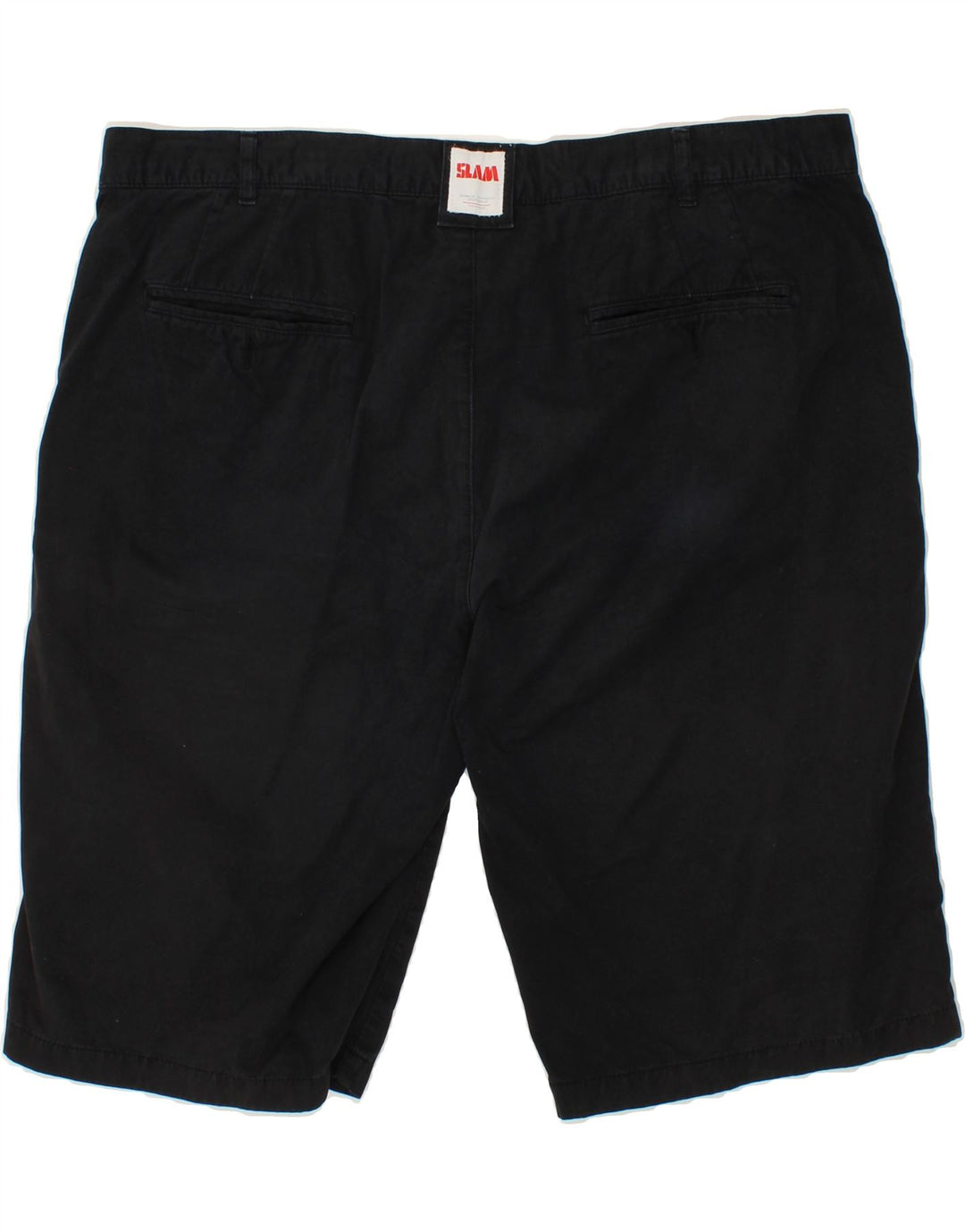 SLAM Mens Chino Shorts W42 2XL Navy Blue Vintage Slam and Second-Hand Slam from Messina Hembry 