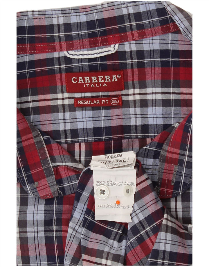 Carrera muška košulja standardnog kroja 3XL šareni karirani pamuk