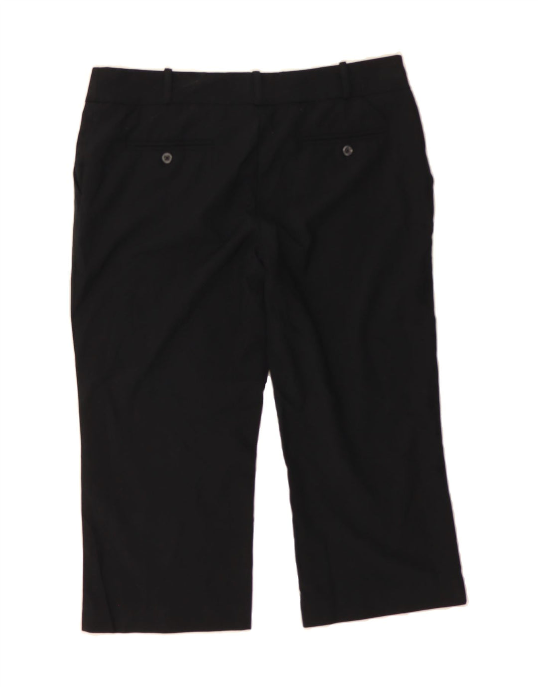 MOSSIMO Womens Straight Capri Trousers US 12 Large W34 L20 Black Polyester Vintage Mossimo and Second-Hand Mossimo from Messina Hembry 