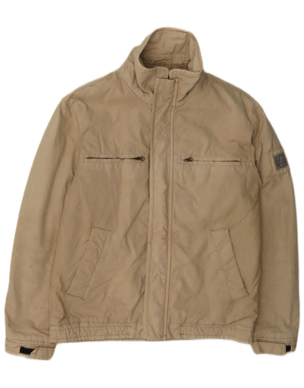 Murphy & Nye Mens Regular Fit Utility jakna UK 38 srednje bež pamuk