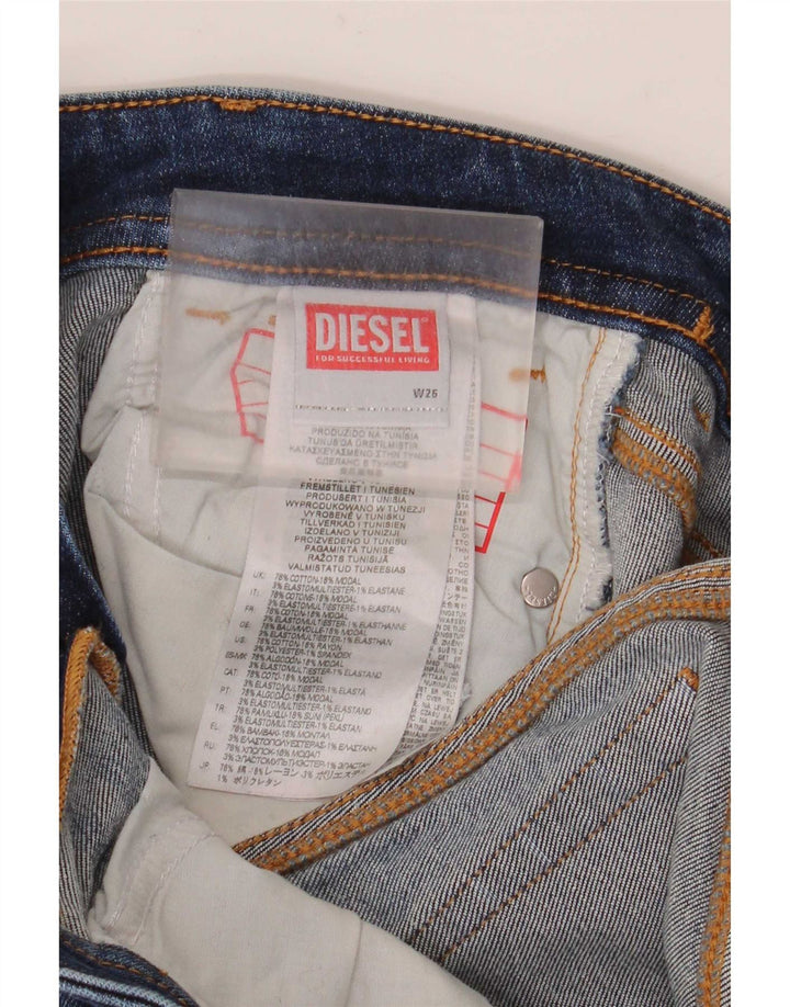 Diesel ženske lepršave traperice W26 L32 plavi pamuk