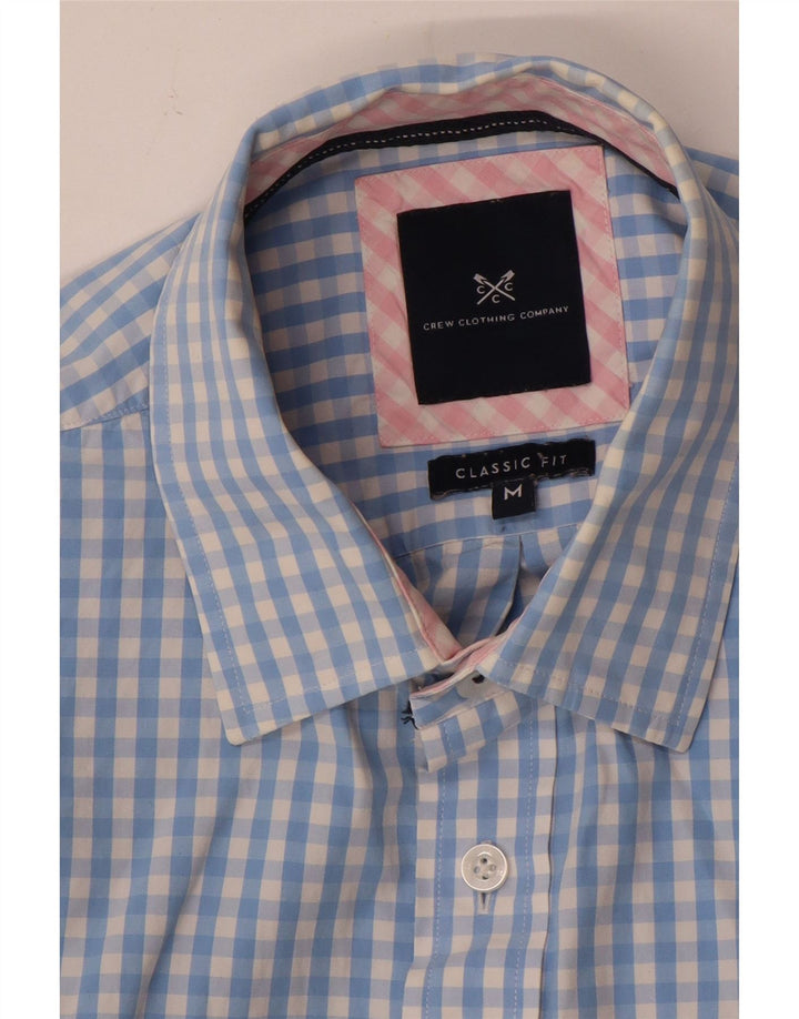 Crew Clothing Muška klasična košulja srednje plave boje gingham