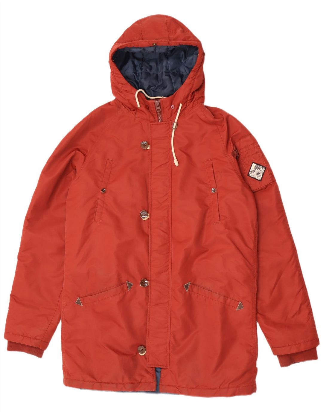 Vans muška parka jakna s kapuljačom UK 38 srednje kestenjaste boje