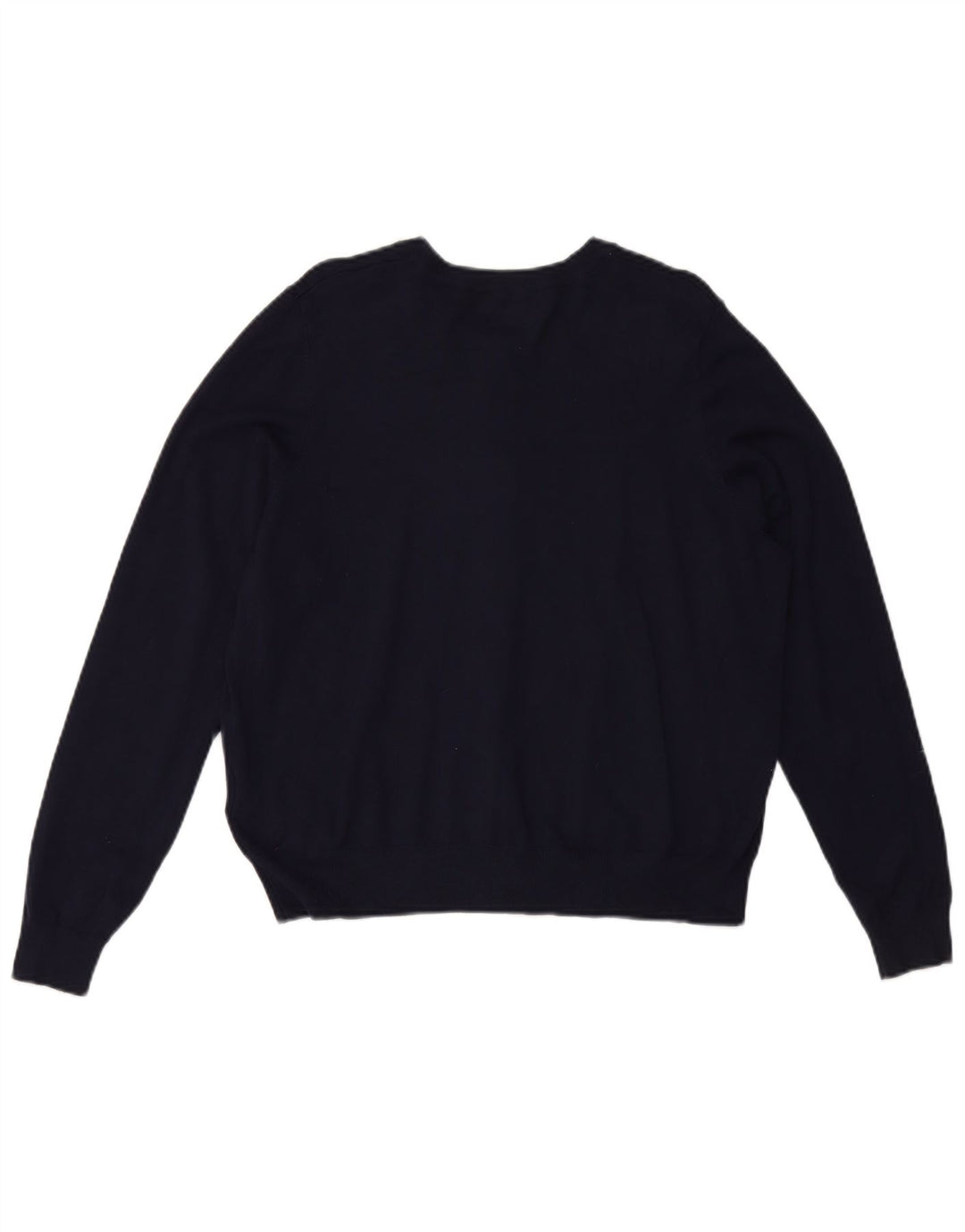 MARKS & SPENCER Ženski kratki kardigan pulover UK 20 2XL tamnoplava viskoza