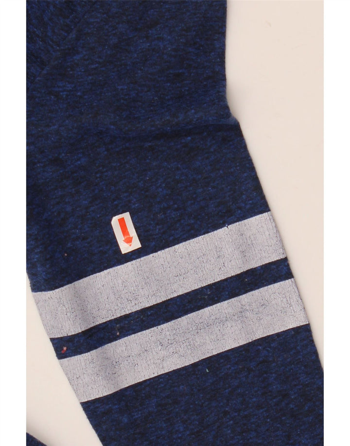 SUPERDRY Ženski top s 3/4 rukavima UK 2 2XS tamnoplavi poliester