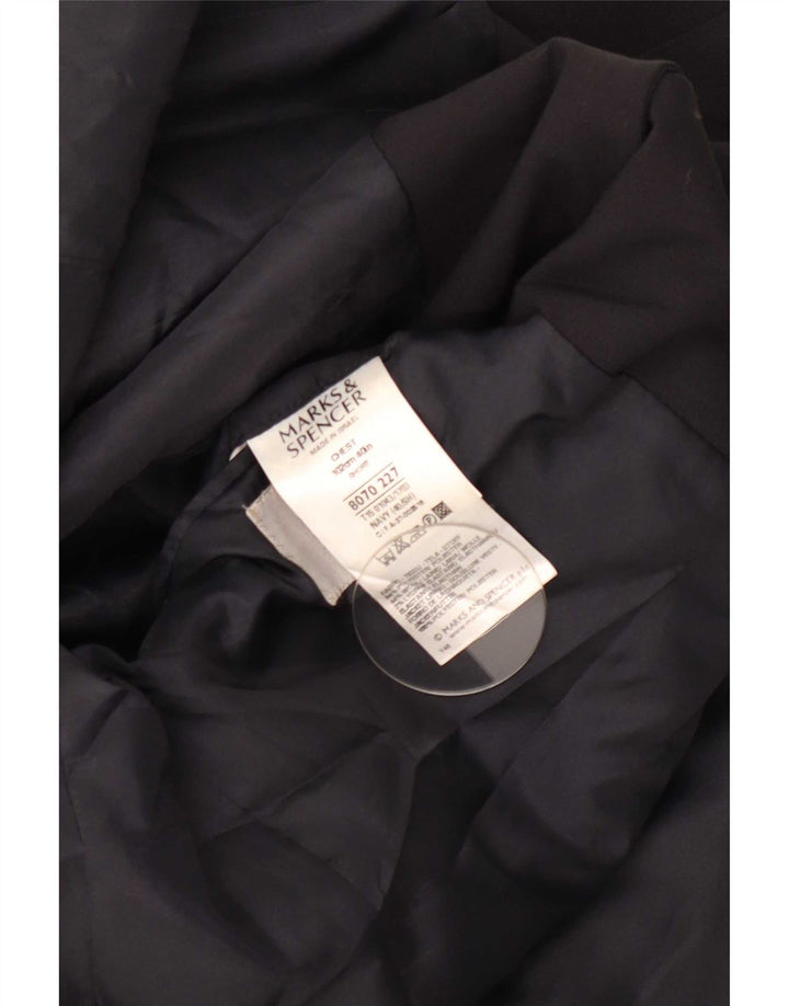 Marks & Spencer muška jakna sako s 3 gumba UK 40 srednji crni poliester