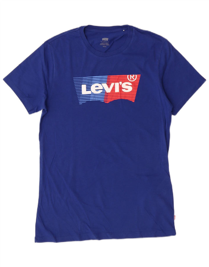 LEVI'S Muška majica kratkih rukava s grafičkim motivima Mala plava pamučna majica