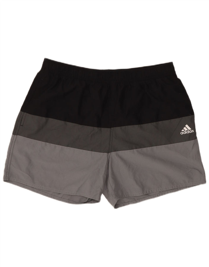 Adidas muške sportske kratke hlače velike sive boje od poliestera