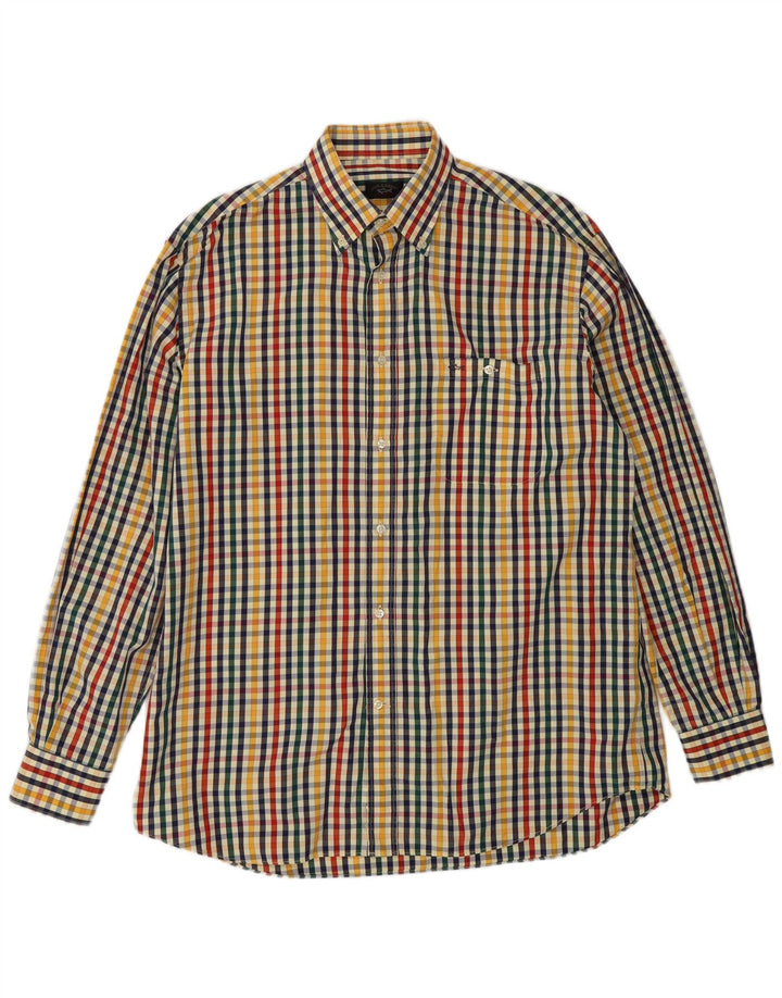 Paul & Shark muška košulja za jahte, veličina 41, veliki šareni karirani komad