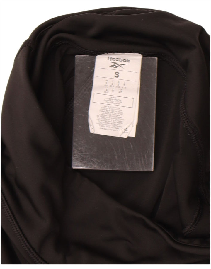 Reebok ženske tajice UK 8 male crne poliesterske