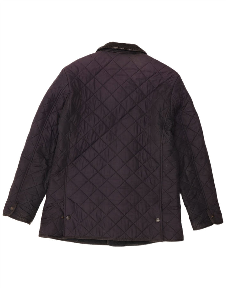 Barbour muška prošivena jakna UK 38 srednje tamnoplava