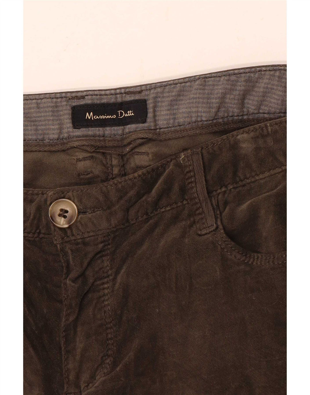 Massimo Dutti ženske uske ležerne hlače W28 L32 smeđe