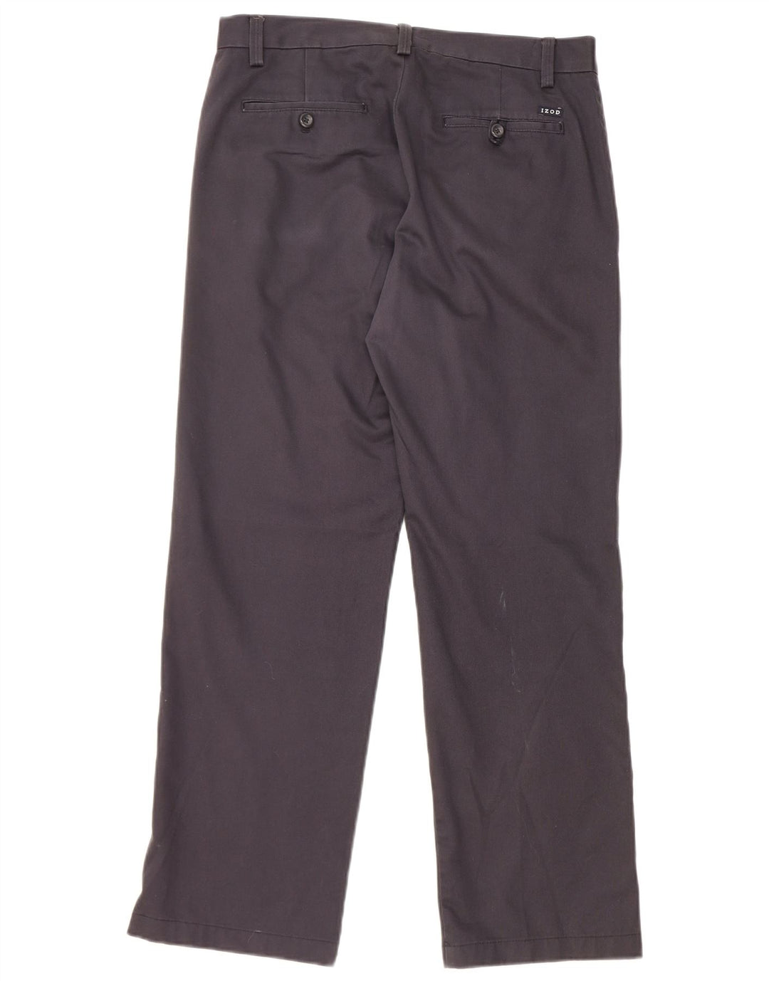 IZOD Muške uske chino hlače W30 L30 tamnoplavi pamuk