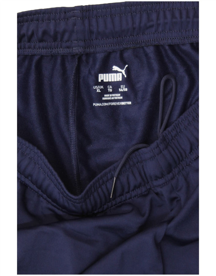 PUMA muške hlače za trenirku XL tamnoplavi poliester