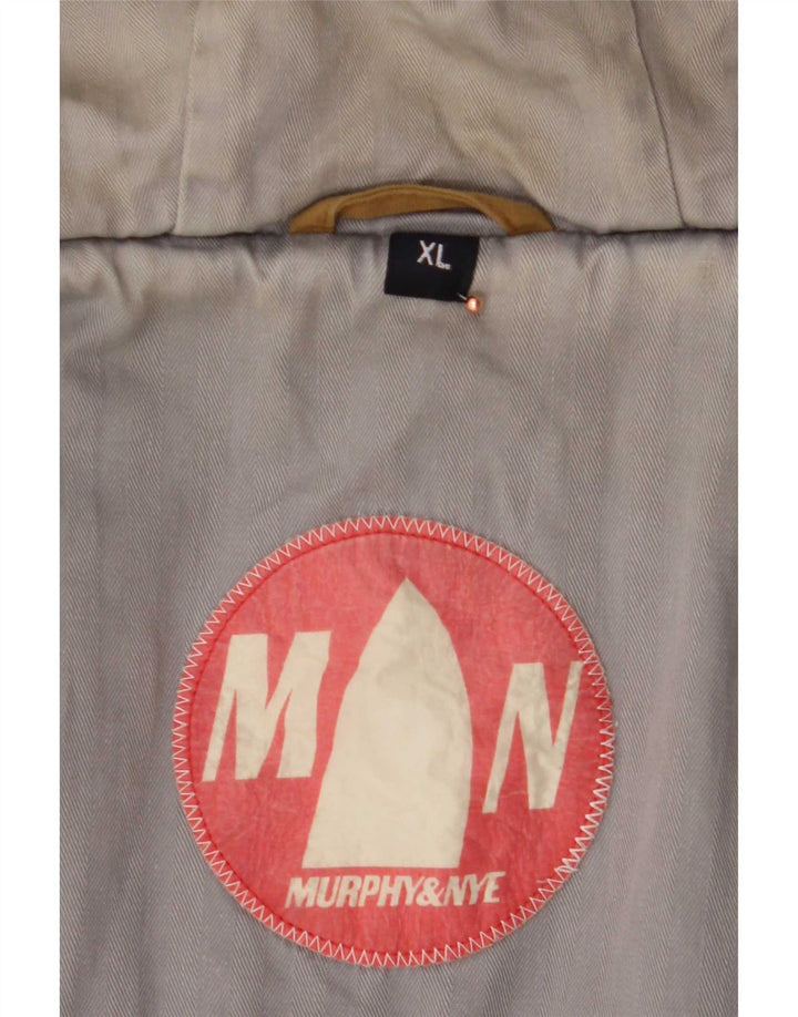 Murphy & Nye muška podstavljena jakna s kapuljačom UK 42 XL bež