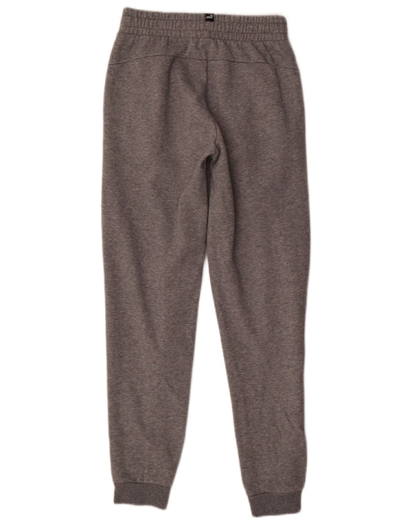PUMA Boys Graphic Trenirka Hlače Joggers 13-14 Years Grey