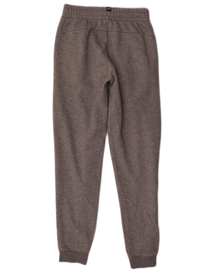 PUMA Boys Graphic Trenirka Hlače Joggers 13-14 Years Grey