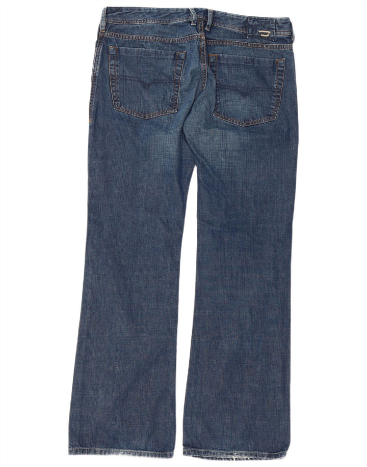 Diesel Muške Bootcut traperice W34 L32 Plavi pamuk