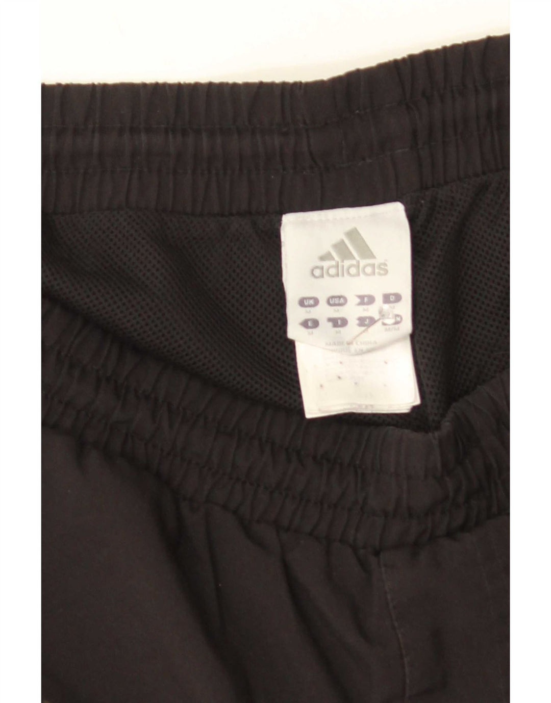 Adidas muške trenirke srednje crne poliesterske hlače