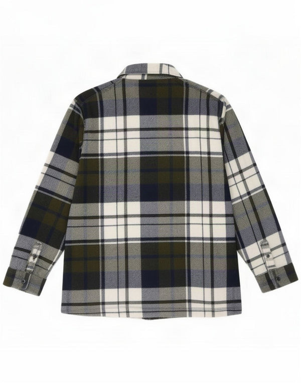 Benetton majica od flanela za dječake 10-11 godina XL zeleni karirani akril