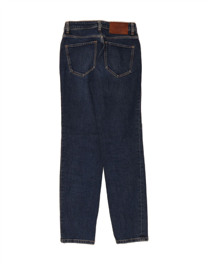MASSIMO DUTTI Womens Slim Jeans W25 L29 Navy Blue Vintage Massimo Dutti and Second-Hand Massimo Dutti from Messina Hembry 