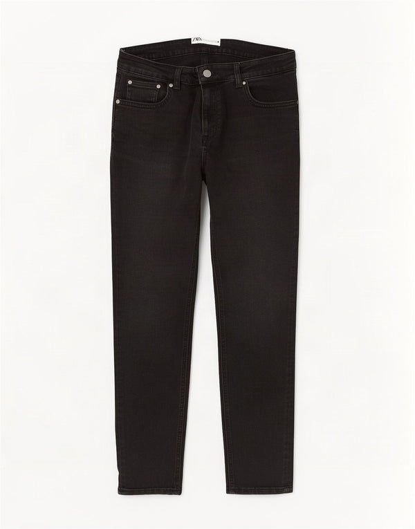 Zara ženske uske traperice EU 42 Large W32 L30 crne