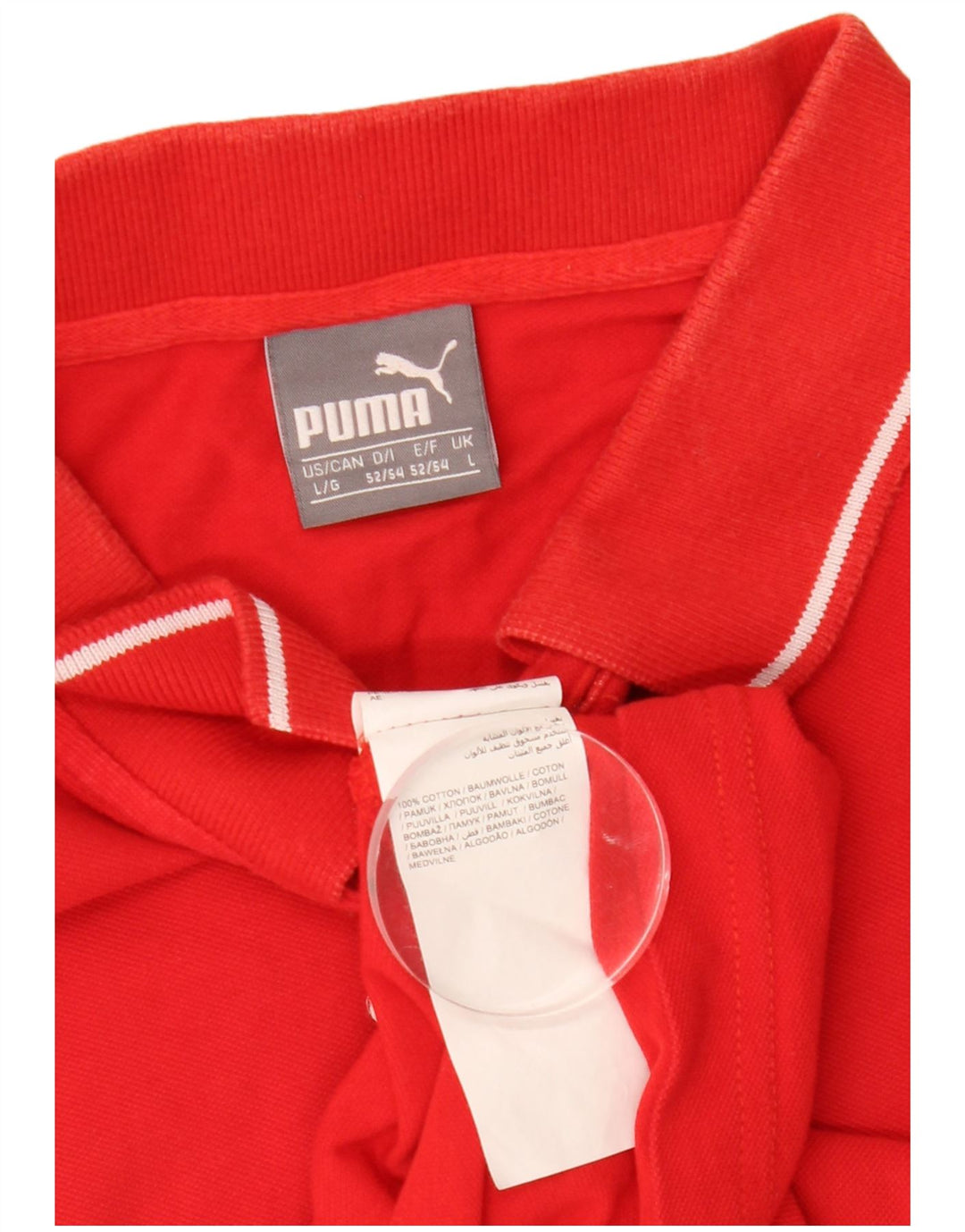 PUMA muška polo majica velika crvena pamuk