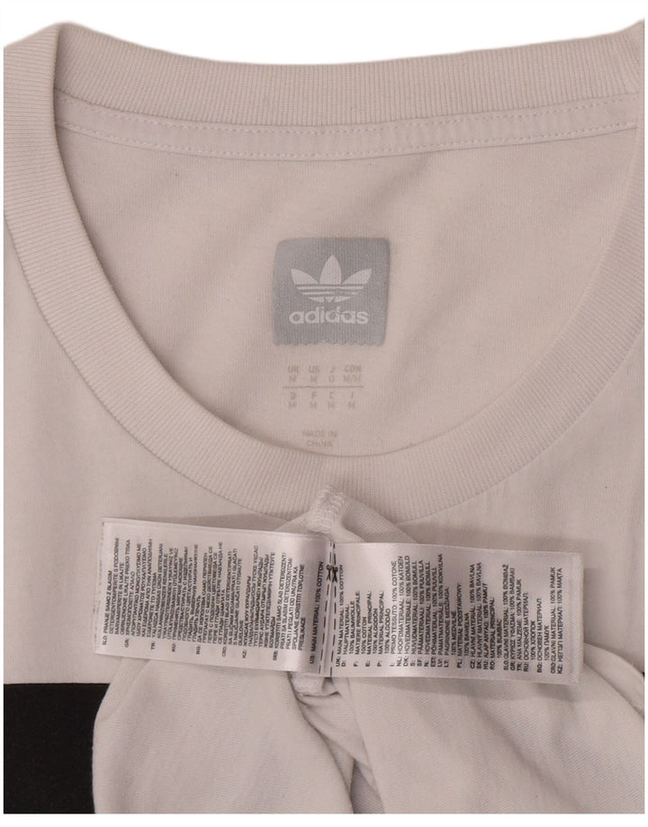 Adidas muška majica kratkih rukava s grafičkim motivima, srednji bijeli pamuk