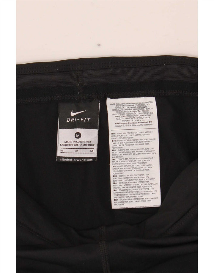 Nike ženske tajice UK 14 srednje crne poliesterske sportske