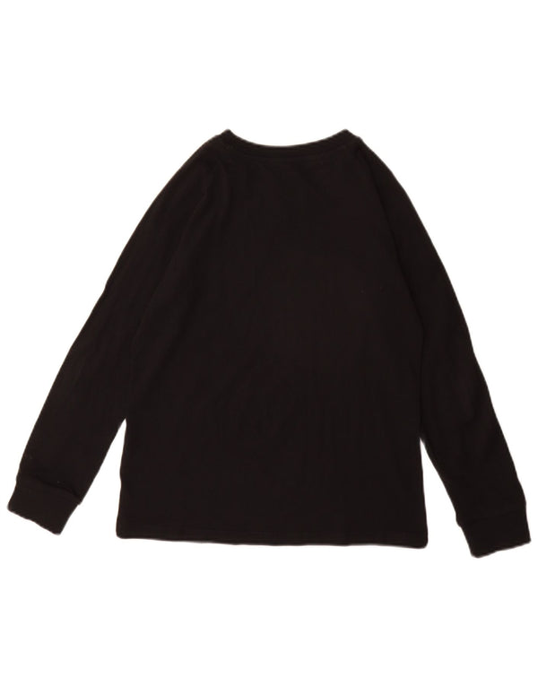 ADIDAS majica dugih rukava za djevojčice 9-10 godina, crni pamuk