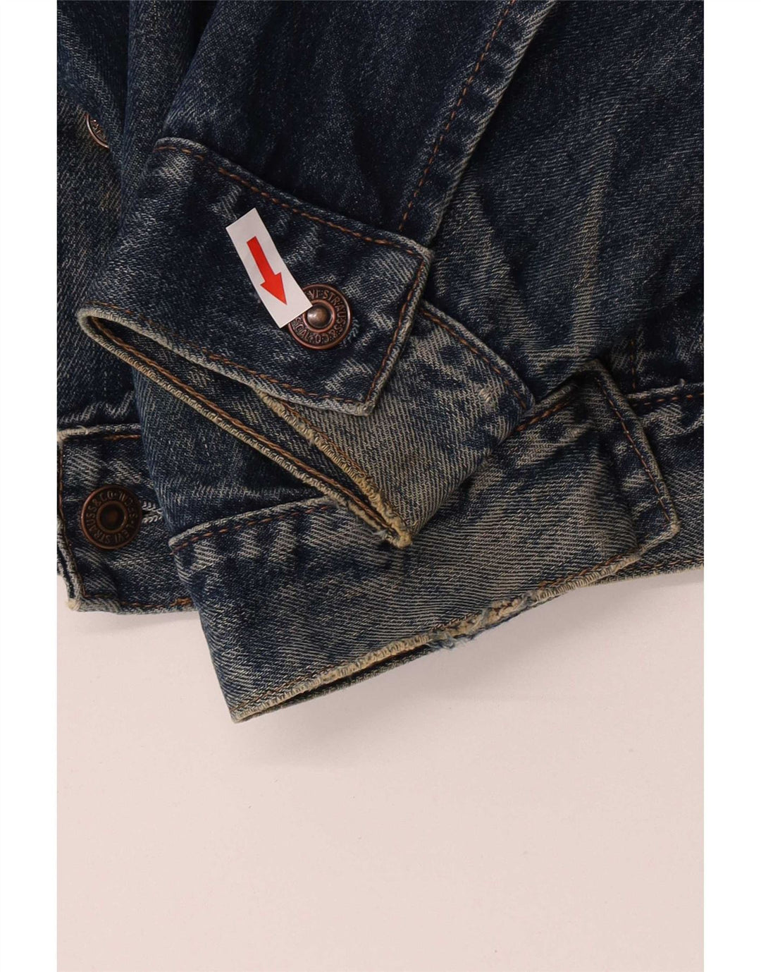 Levi's Mens 70503 Denim Jakna UK 40 Large Blue Cotton