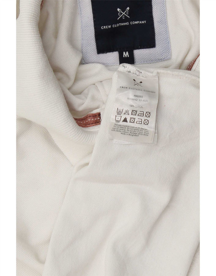 Crew Clothing Muška polo majica Srednje bijeli pamuk