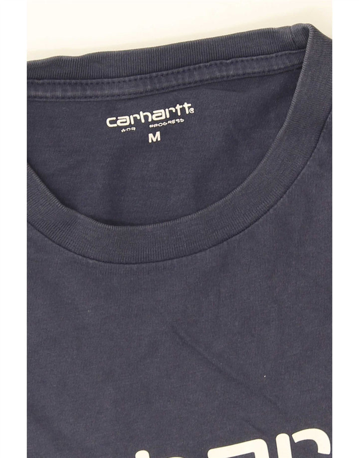 Carhartt muška majica kratkih rukava srednje plava s grafičkim motivima