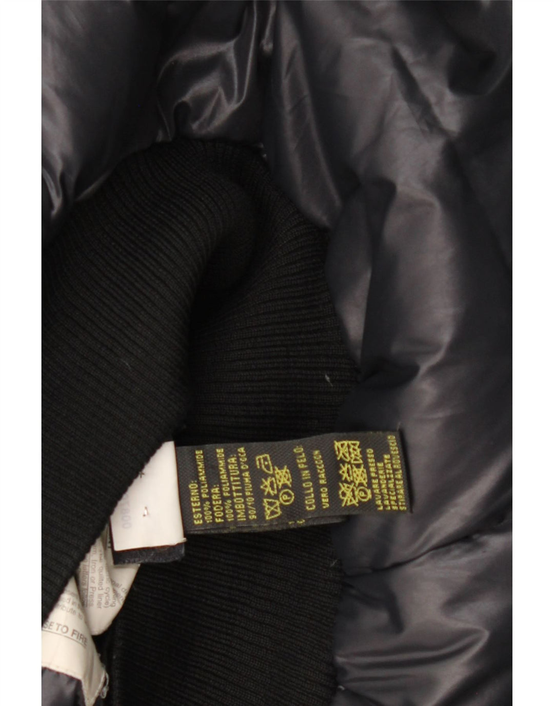 Blauer ženska podstavljena jakna s kapuljačom UK 14 srednje tamnoplavi poliamid