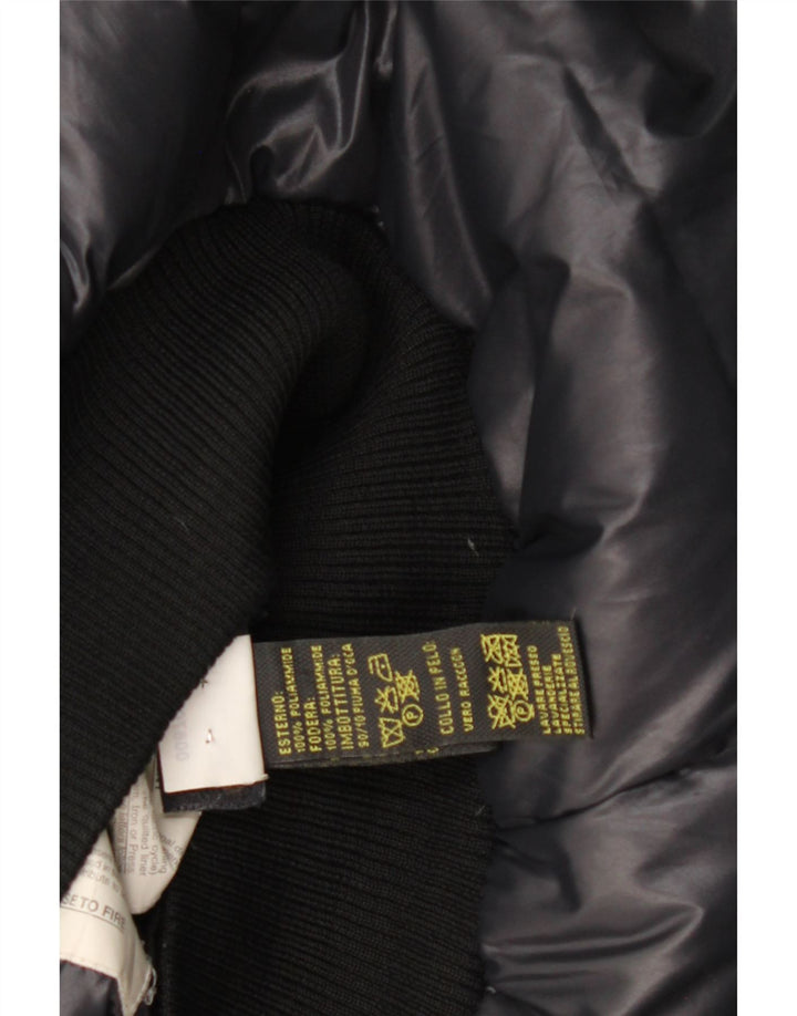 Blauer ženska podstavljena jakna s kapuljačom UK 14 srednje tamnoplavi poliamid