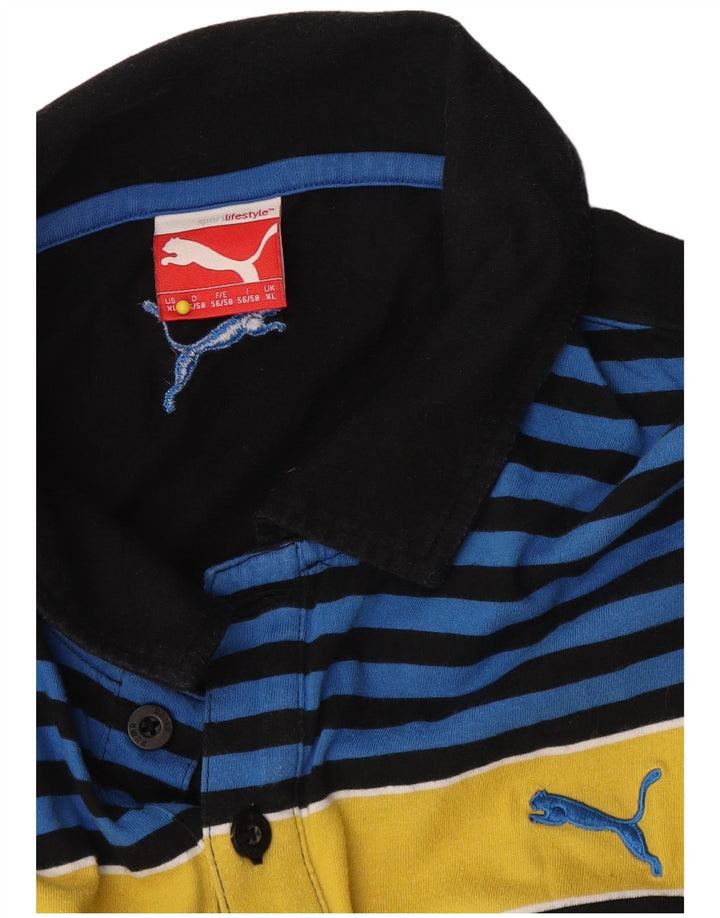 Puma muška polo majica XL Black Colourblock