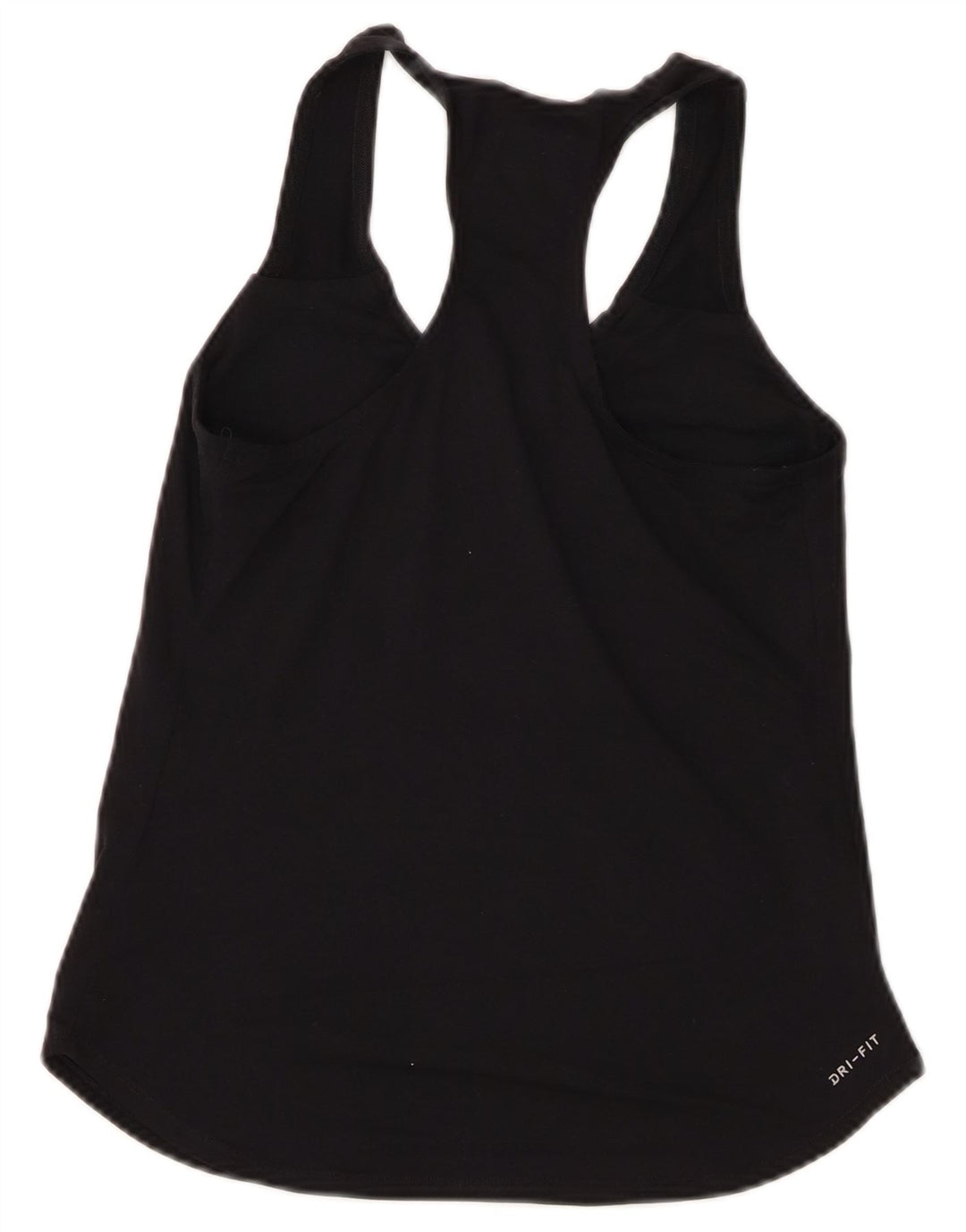 Nike Ženski Dri Fit Vest Top UK 8 Small Black