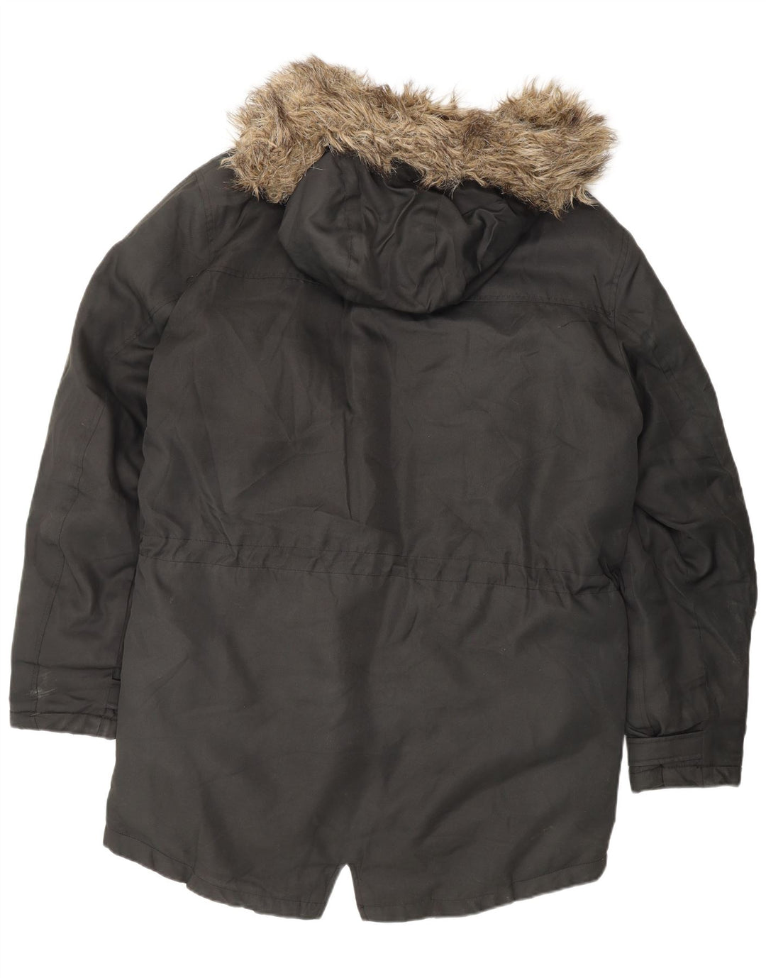 JACK & JONES muška parka jakna s kapuljačom UK 40 velika crna