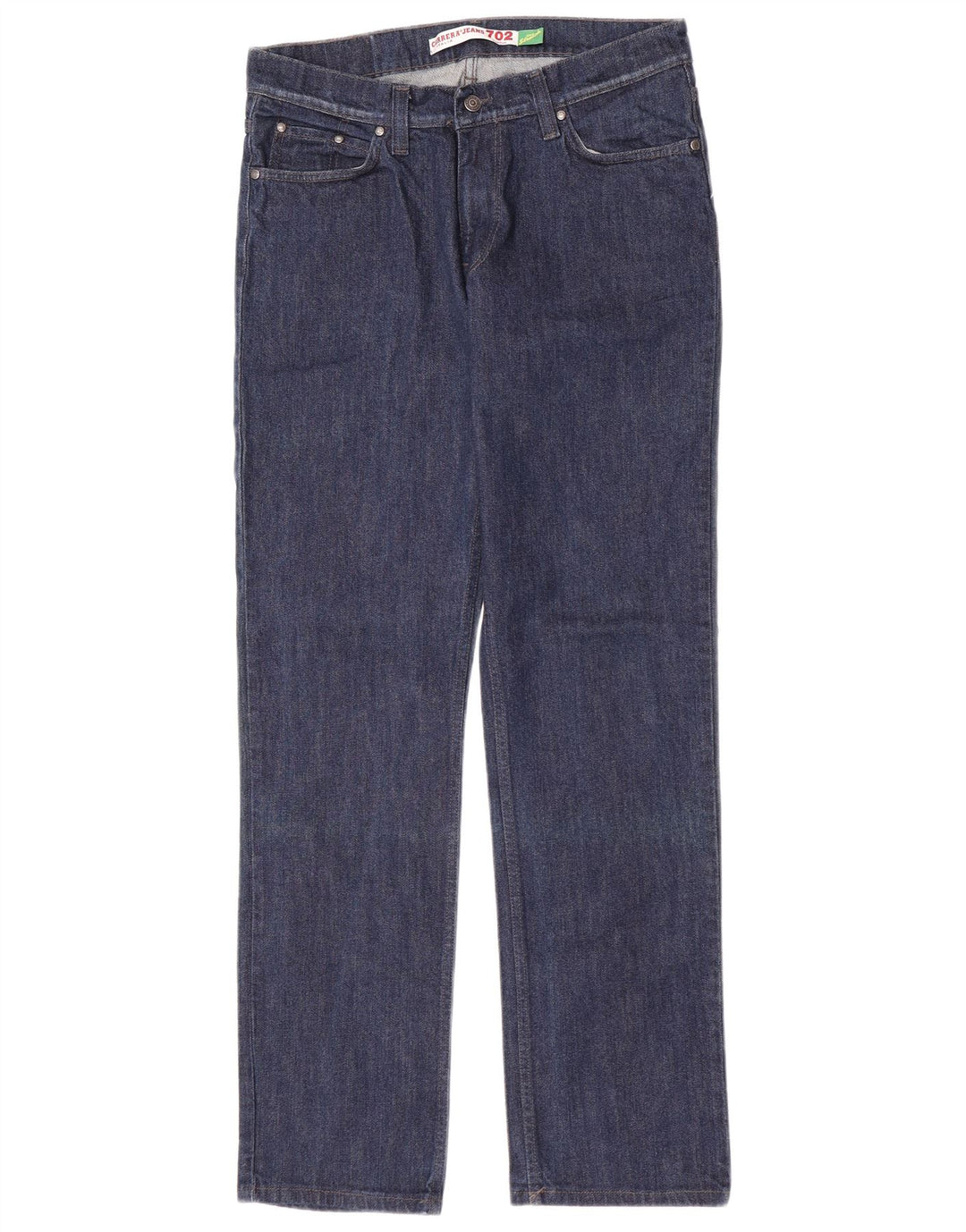 Carrera Mens 702 Straight Jeans W34 L33 Plavi pamuk