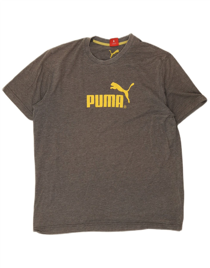 Puma muška majica s grafičkim motivima XL siva