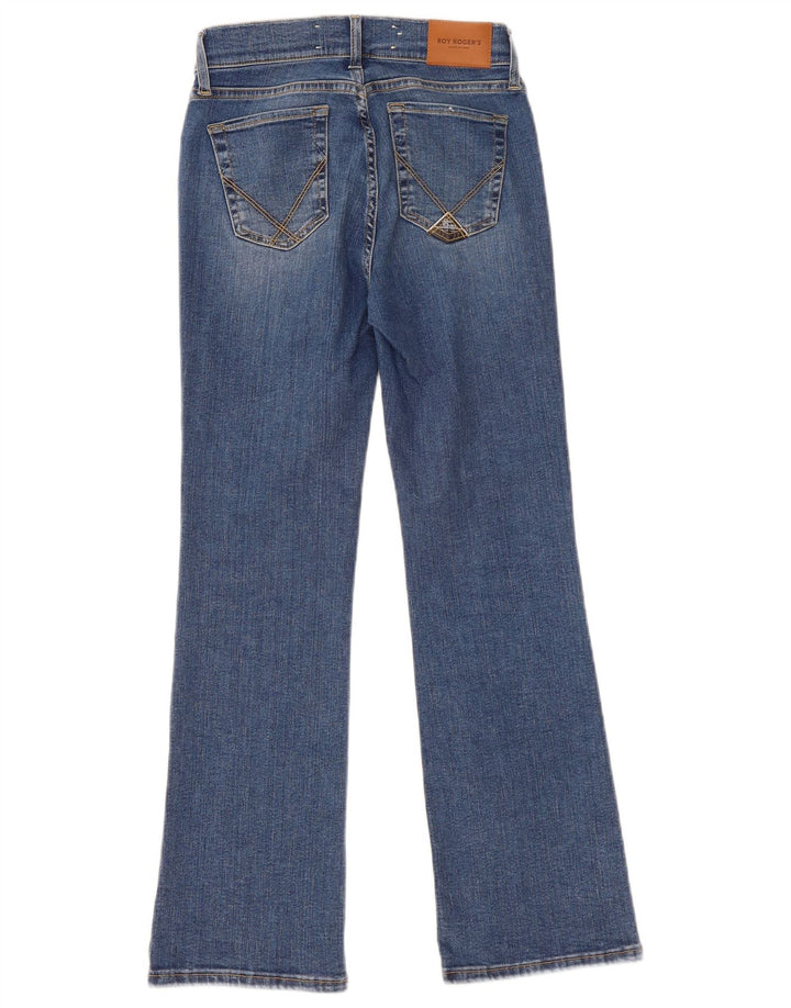 Roy Rogers Ženske Bootcut traperice W26 L27 Plavi pamuk