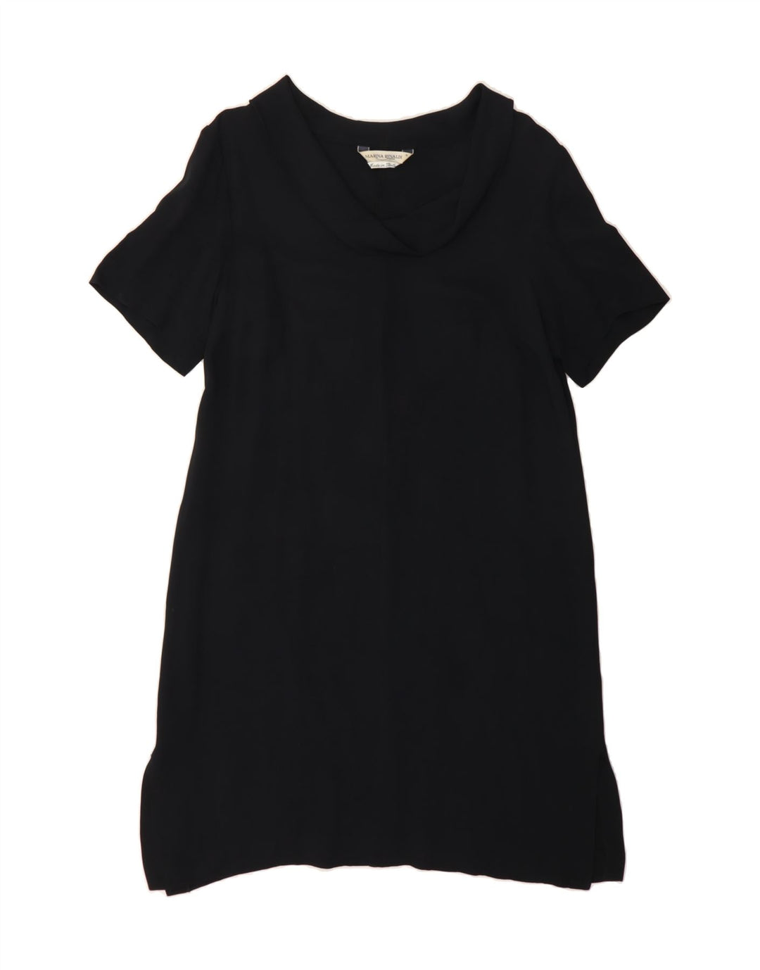 MARINA RINALDI Womens Sheath Dress Size 19 Small Black Viscose Vintage Marina Rinaldi and Second-Hand Marina Rinaldi from Messina Hembry 