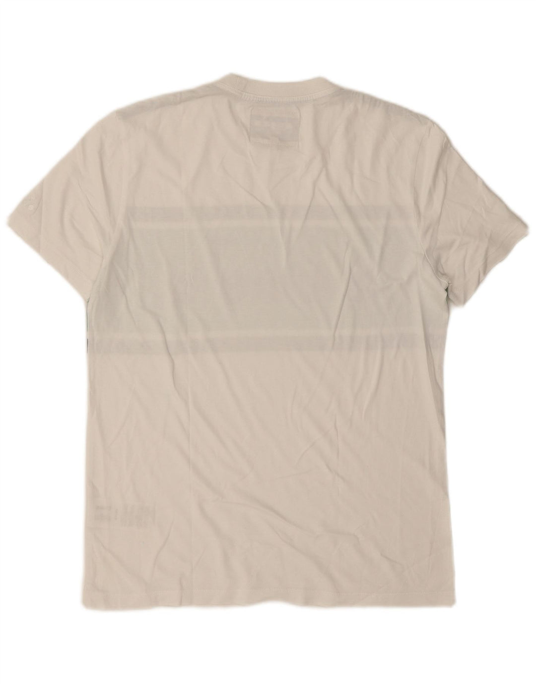 Diadora muška majica kratkih rukava s grafičkim motivima srednje bijele boje, pamuk