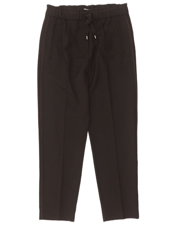 Reiss ženske sužene chino hlače UK 8 male W30 L28 crna vuna