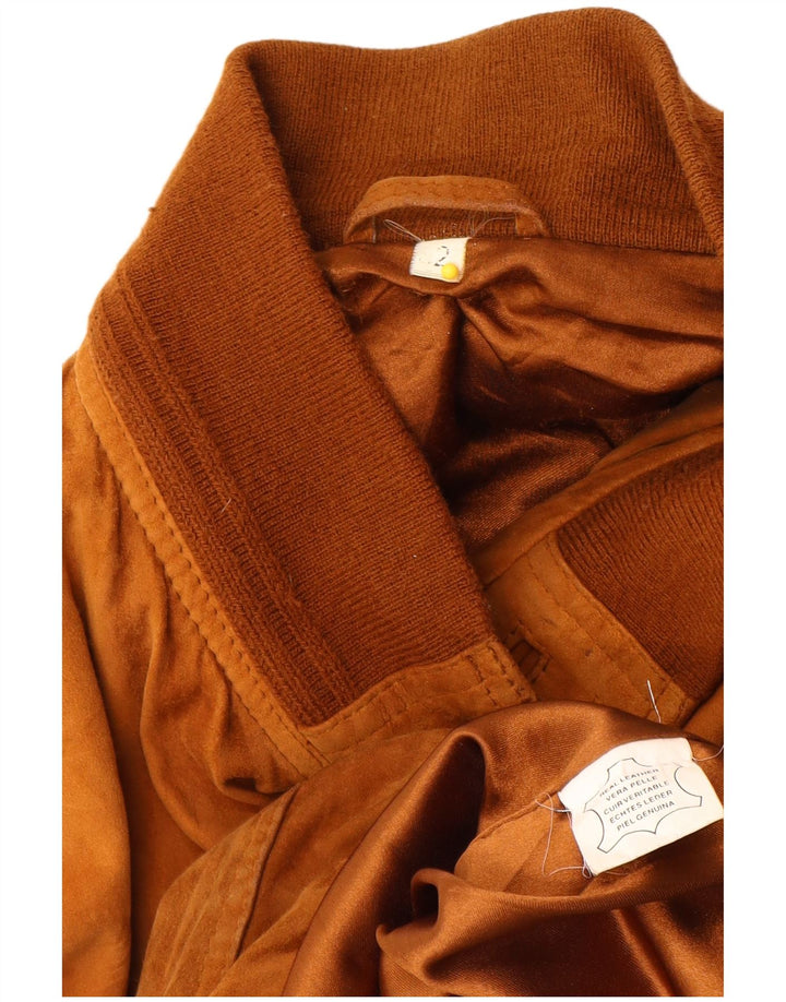 Vintage muška bomber jakna od antilopa EU 52 XL bež koža