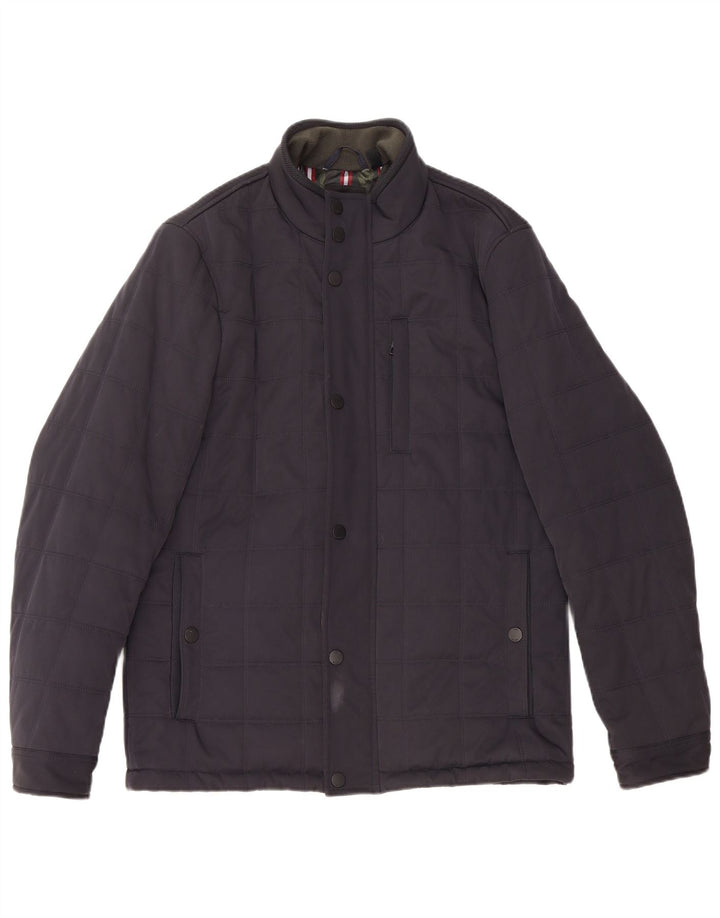 TED BAKER Muška podstavljena jakna, veličina 3, srednje tamnoplavi poliester