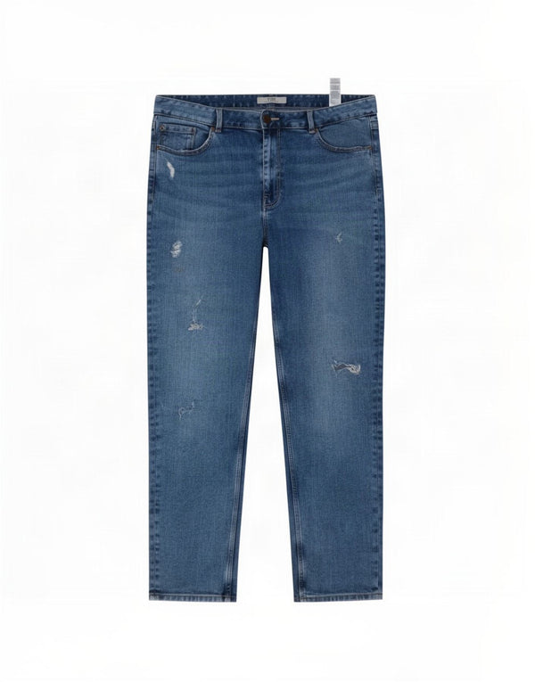 Marks & Spencer Ženske kratke uske traperice UK 16 Large W36 L25 Plave
