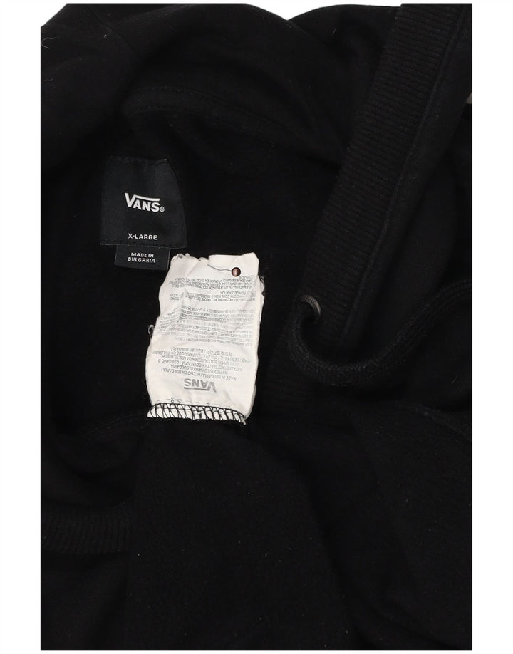 VANS muška majica s kapuljačom XL, crni pamuk