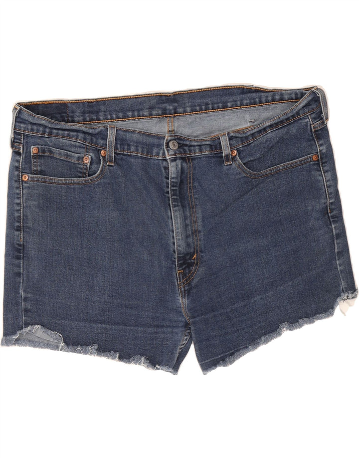 LEVI'S Womens 514 Denim Shorts W40 2XL Blue Cotton Vintage Levi's and Second-Hand Levi's from Messina Hembry 